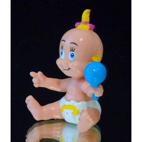 Disney Baby Herman Who Framed Roger Rabbit PVC Toy Vintage 1987 Miniature - Picture 2 of 5